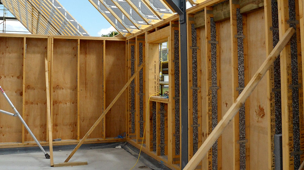 Metal stud or timber frame systems